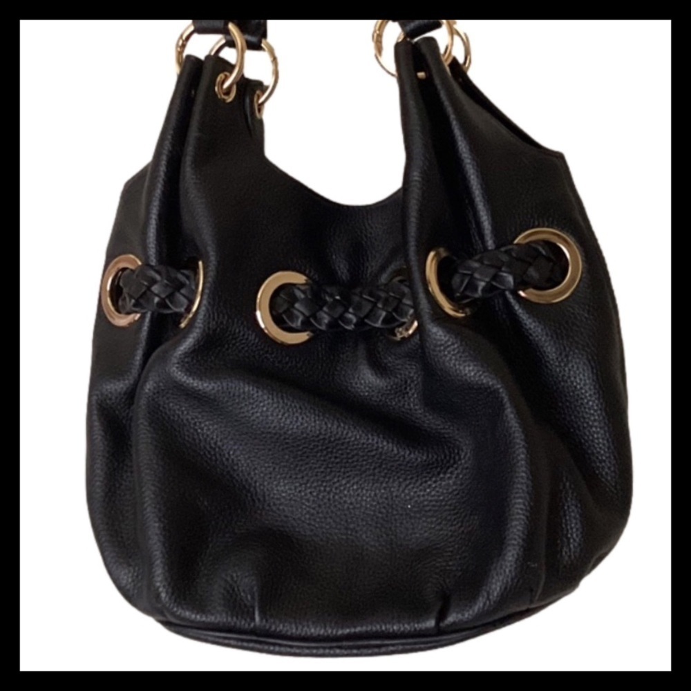 MICHAEL KORS Braided Grommet 
Large Shoulder Bag - Picture 4 of 13